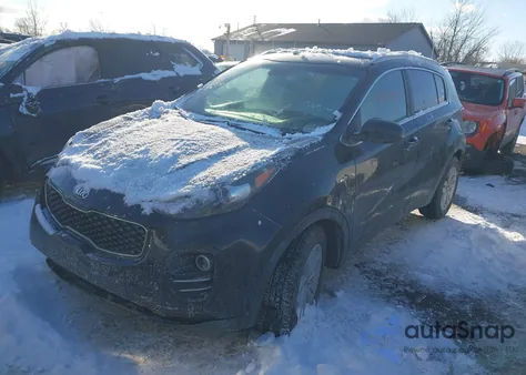 2017 Kia Sportage Lx z USA, uszkodzony, nr VIN KNDPMCAC4H7204123